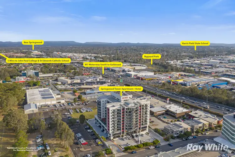 Fifth view of Homely house listing, 908/9 Murrajong Road (Springwood Tower Apartment Hotel), Springwood QLD 4127