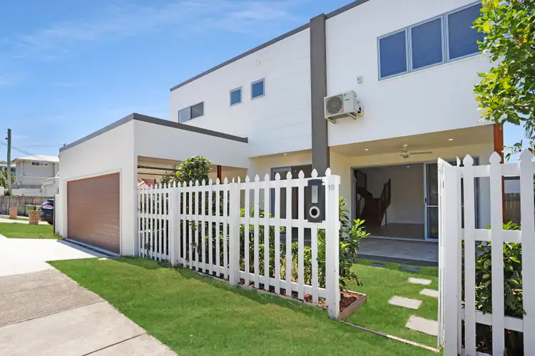 Main view of Homely semi-detached listing, 1/19 Wilson Street, Labrador QLD 4215
