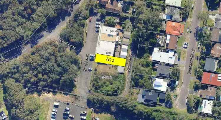 Second view of Homely land listing, 672 Coleridge Road, Bateau Bay NSW 2261