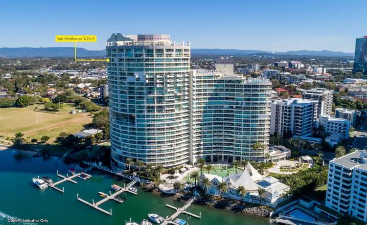 Second view of Homely apartment listing, A26-2/75 Brighton Parade, Southport QLD 4215