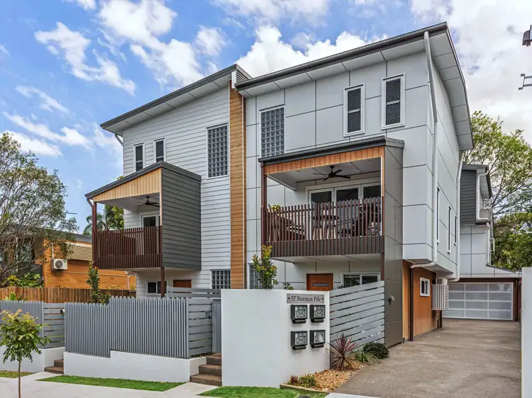 Second view of Homely townhouse listing, 3/57 Norman Parade, Clayfield QLD 4011