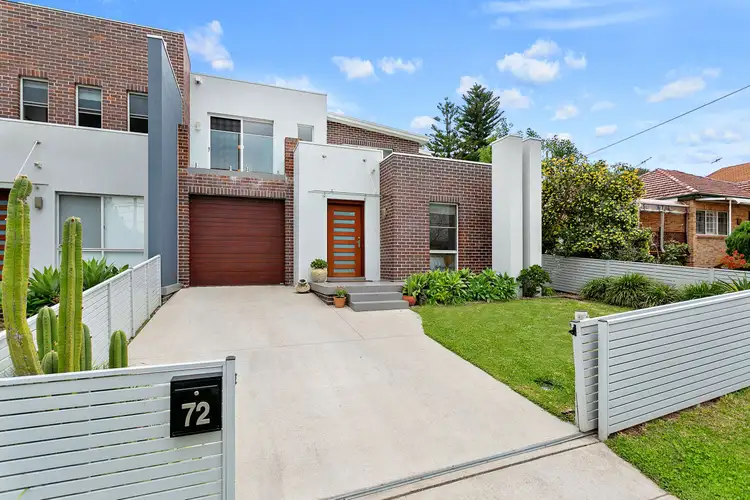 Main view of Homely semi-detached listing, 72 Burns Road, Picnic Point NSW 2213