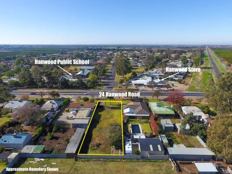 Main view of Homely land listing, 24 Hanwood Road, Hanwood NSW 2680