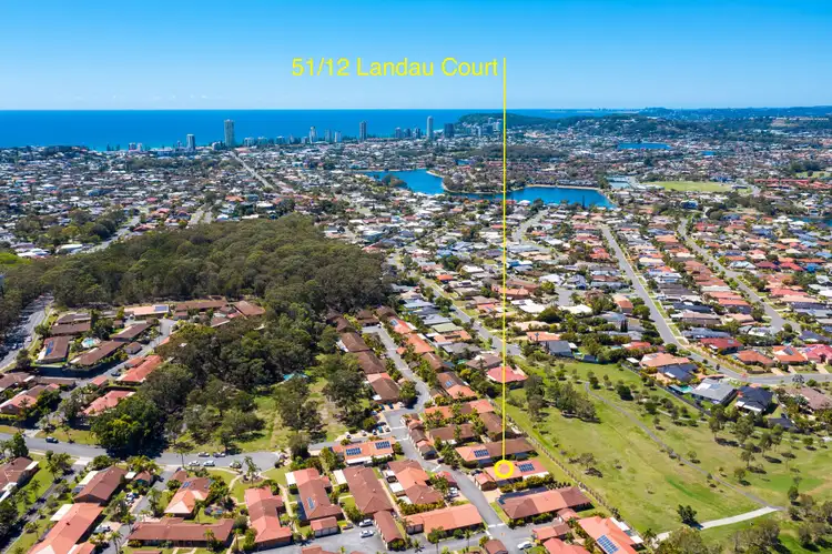Second view of Homely villa listing, 51/12 Landau Court, Miami QLD 4220