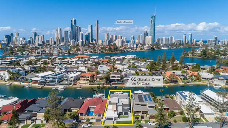 Fourth view of Homely house listing, 65 Gibraltar Drive, Isle Of Capri QLD 4217