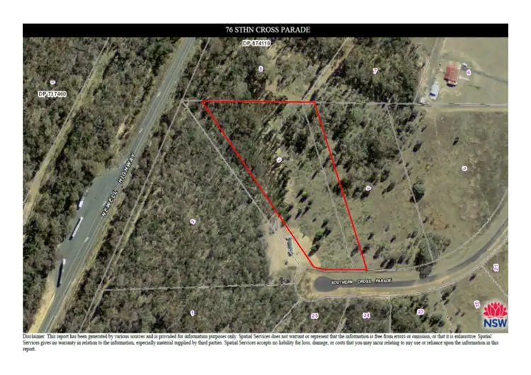 Main view of Homely rural property listing, 76 SOUTHERN CROSS Parade, Coonabarabran NSW 2357