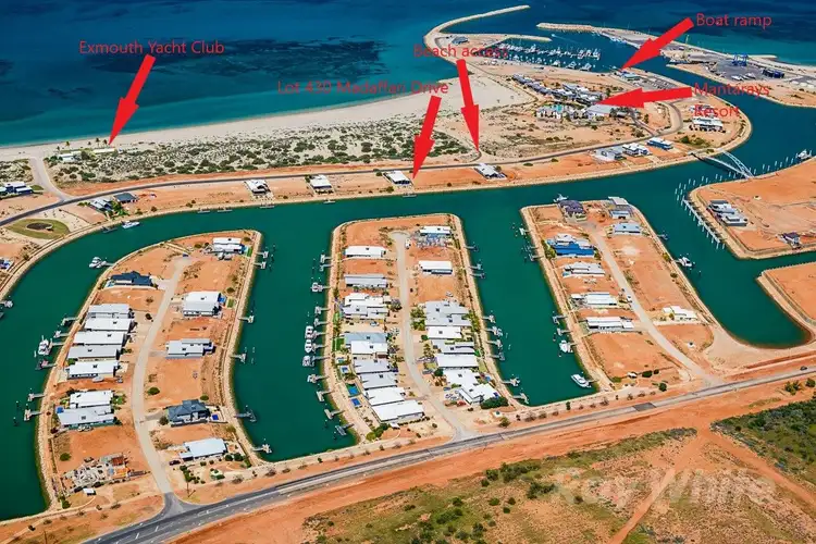 Second view of Homely land listing, Lot 430 Madaffari Drive, Exmouth WA 6707