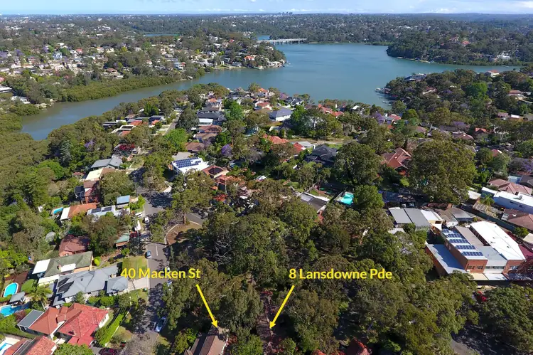 8 Lansdowne Parade (and 40 Macken Street), Oatley NSW 2223