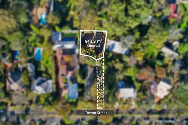 Main view of Homely land listing, 2/35 Devon Street, Eaglemont VIC 3084