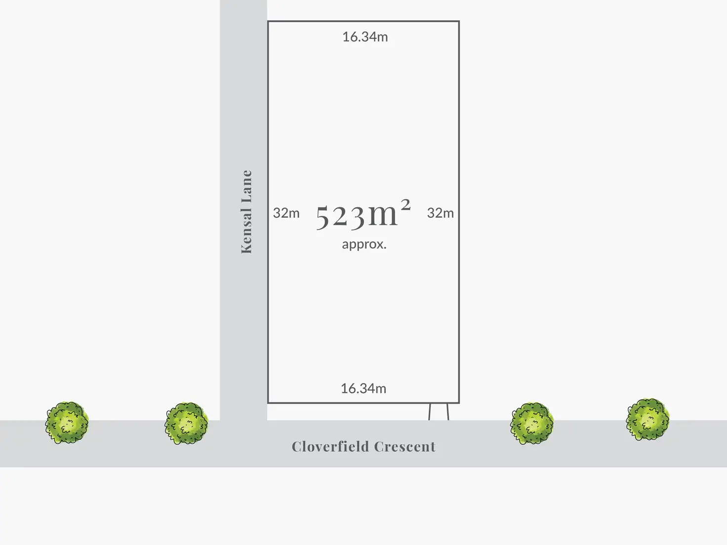 Main view of Homely land listing, 57 Cloverfield Crescent, Wollert VIC 3750