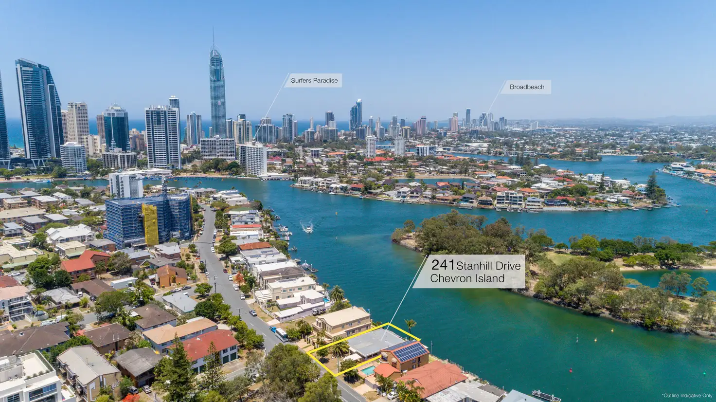 Main view of Homely house listing, 241 Stanhill Drive, Chevron Island QLD 4217