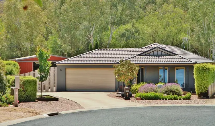 Main view of Homely house listing, 6 Fairy Dell Court, Heathcote VIC 3523