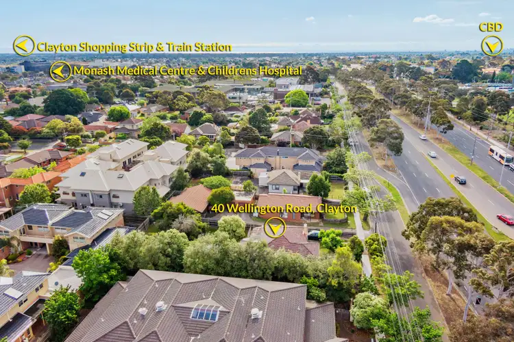 Second view of Homely house listing, 40 Wellington Road, Clayton VIC 3168