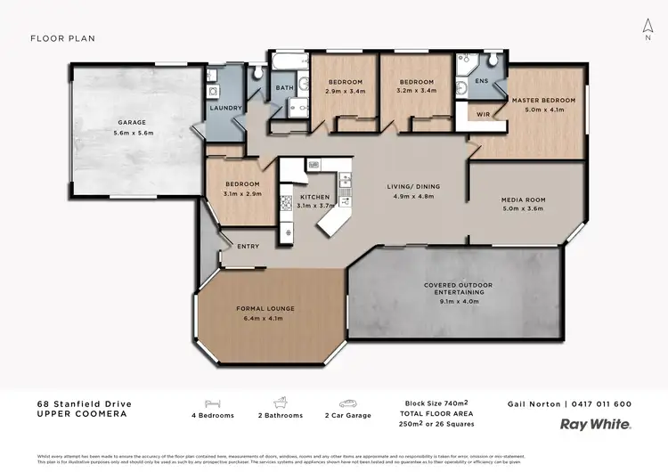 Fifth view of Homely house listing, 68 Stanfield Drive, Upper Coomera QLD 4209