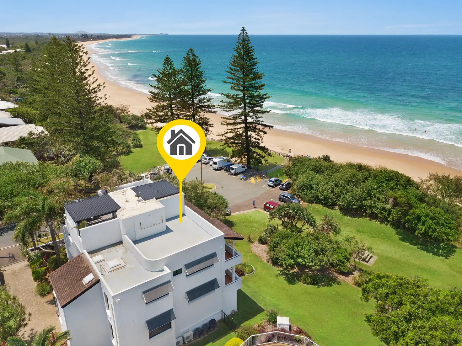 Main view of Homely townhouse listing, Unit 2/4 Lower Neill Street, Dicky Beach QLD 4551