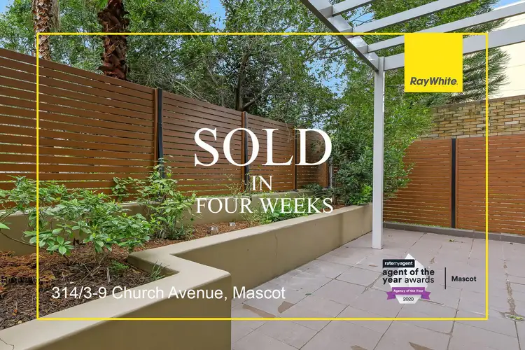 Main view of Homely apartment listing, 314/3-9 Church Avenue, Mascot NSW 2020