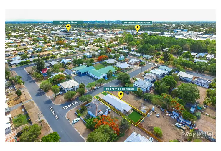 Second view of Homely house listing, 83 Thorn Street, Berserker QLD 4701