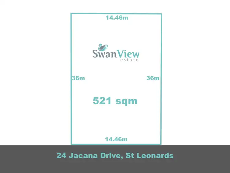 Second view of Homely land listing, 24 (Lot 93) Jacana Drive, St Leonards VIC 3223