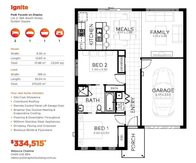 Third view of Homely land listing, 38A Booth Street, Golden Square VIC 3555