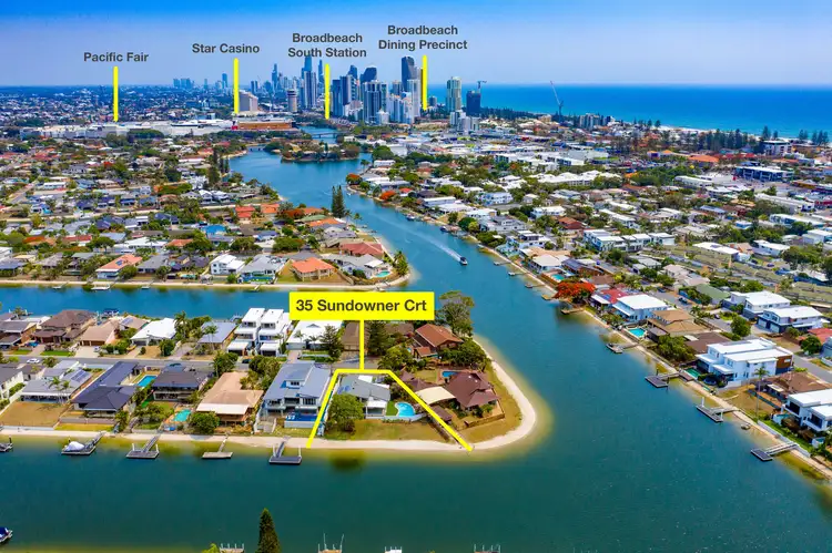 Sixth view of Homely house listing, 35 Sundowner Court, Mermaid Waters QLD 4218