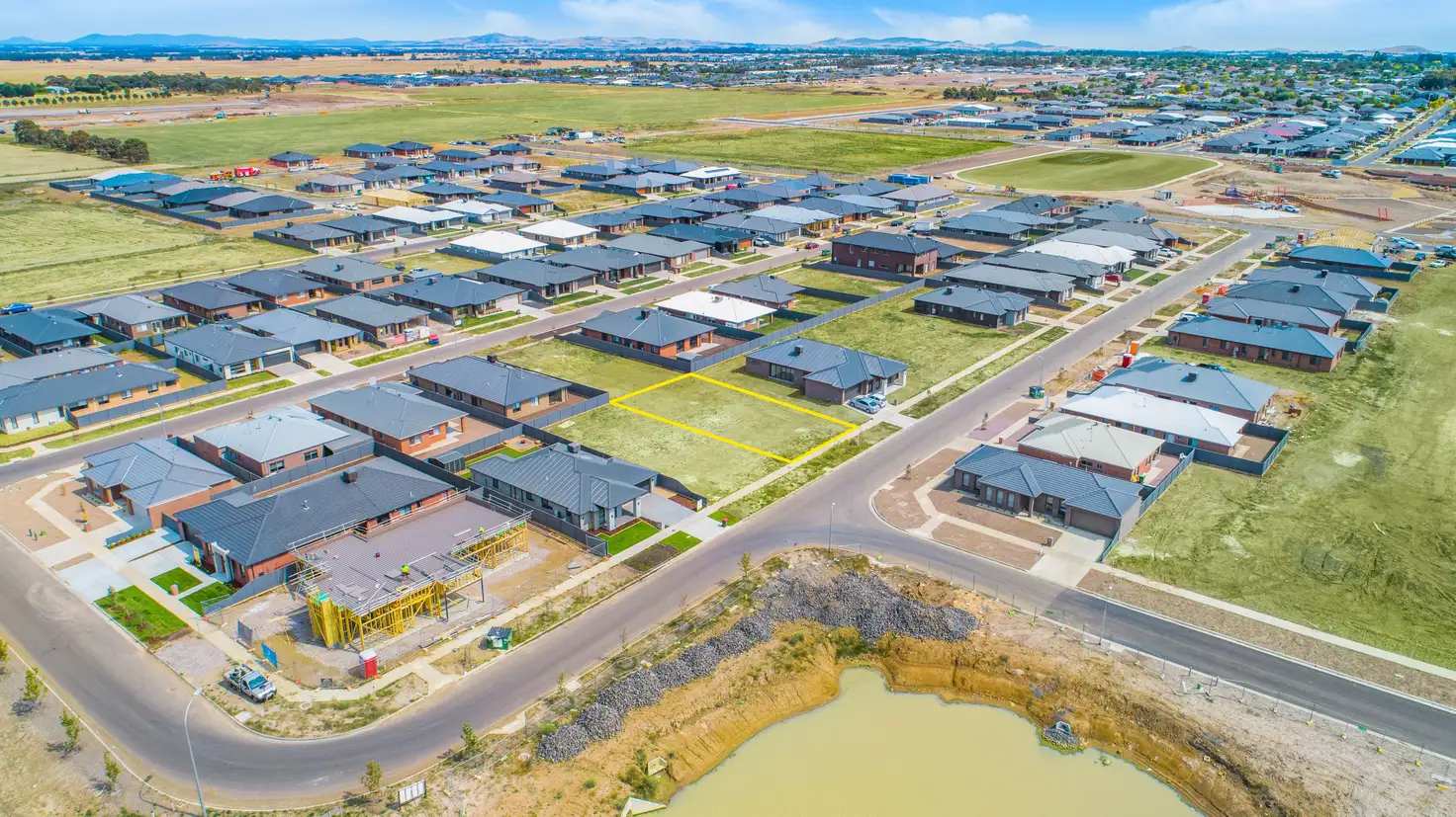Main view of Homely land listing, 21 Roscommon Avenue, Alfredton VIC 3350