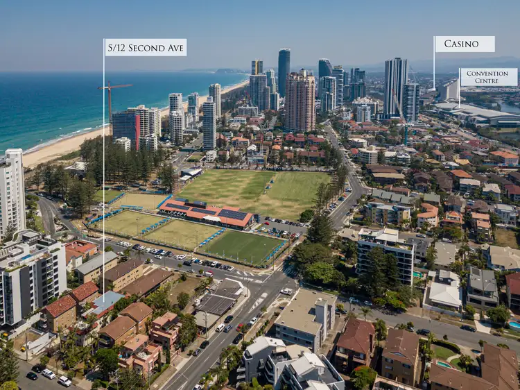 Main view of Homely apartment listing, 5/12 Second Avenue, Broadbeach QLD 4218