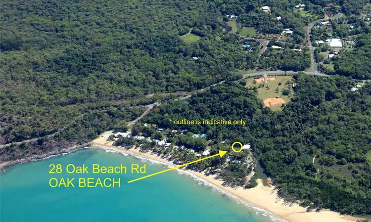Main view of Homely land listing, 28 Oak Street, Oak Beach QLD 4877