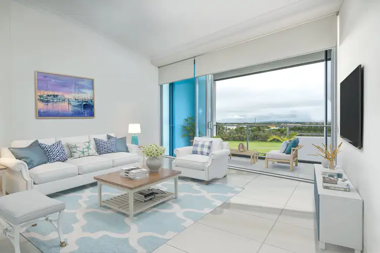 Second view of Homely apartment listing, 701/15 Compass Drive, Biggera Waters QLD 4216