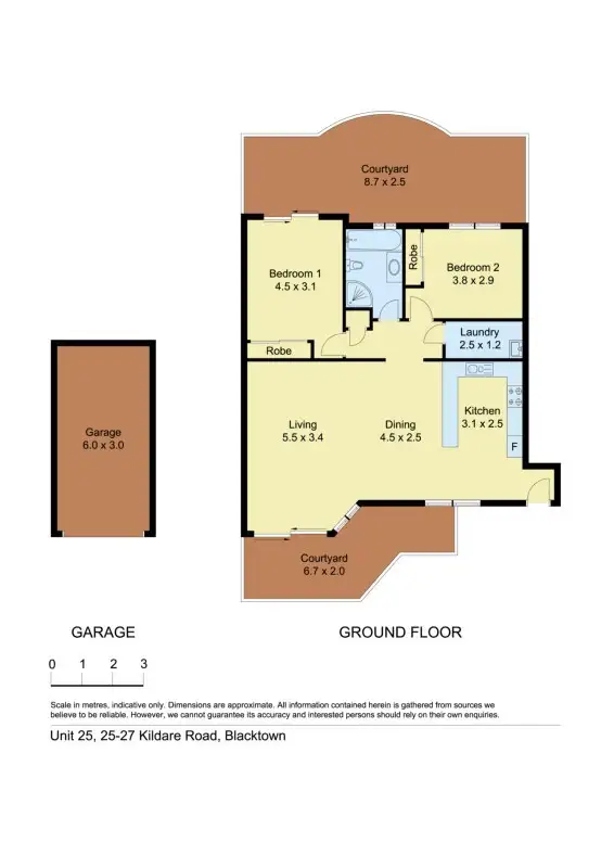 Main view of Homely unit listing, 25/25 Kildare Road, Blacktown NSW 2148