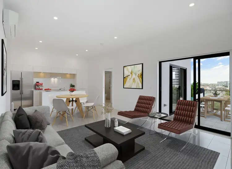 Fifth view of Homely apartment listing, 702/9 Hooker Boulevard, Broadbeach Waters QLD 4218