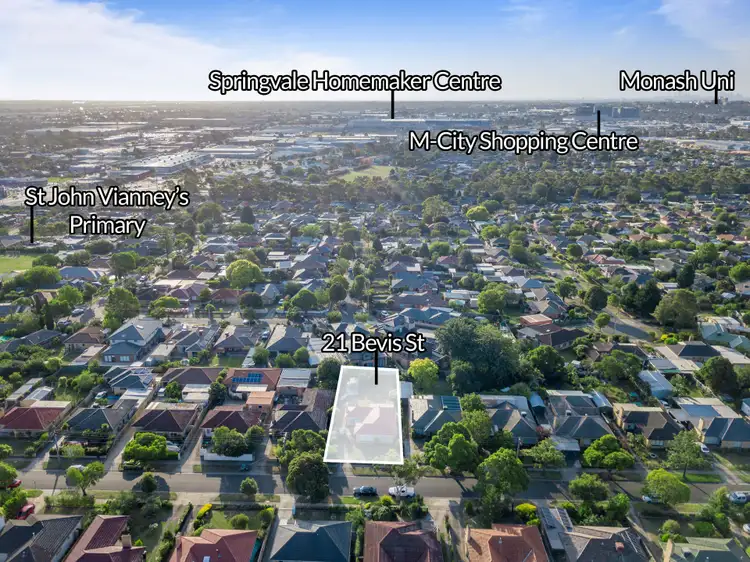 Second view of Homely house listing, 21 Bevis Street, Mulgrave VIC 3170