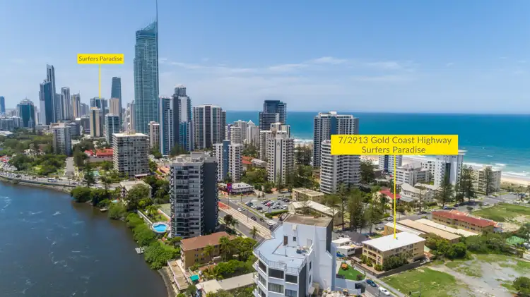 Second view of Homely unit listing, 7/2913 Gold Coast Highway, Surfers Paradise QLD 4217