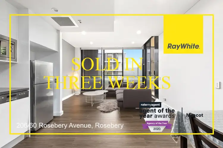 Main view of Homely house listing, 206/60 Rosebery Avenue, Rosebery NSW 2018