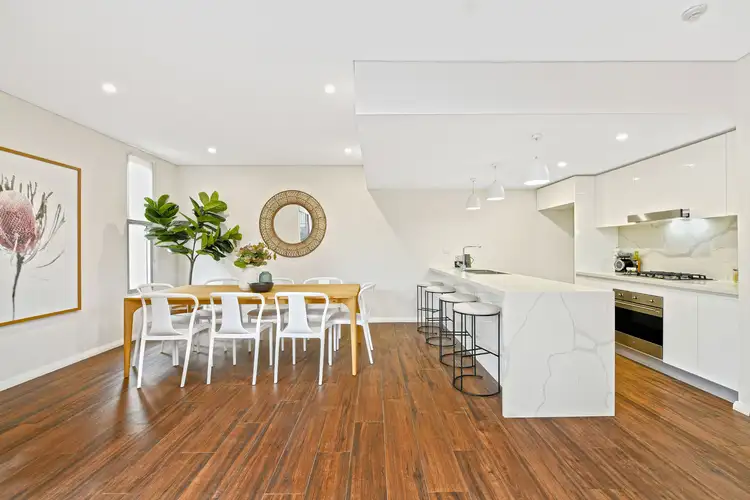 Second view of Homely townhouse listing, Townhouse 2/17 Rhodes Street, Hillsdale NSW 2036