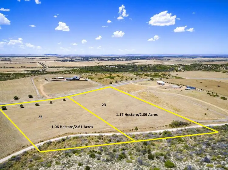 Main view of Homely land listing, 23 African Reef Boulevard, Greenough WA 6532