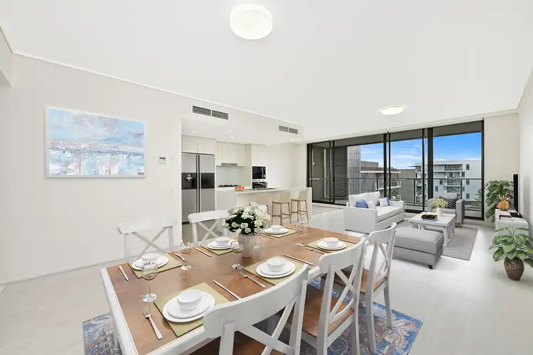 Main view of Homely apartment listing, 401/80 Rider Blvd., Rhodes NSW 2138