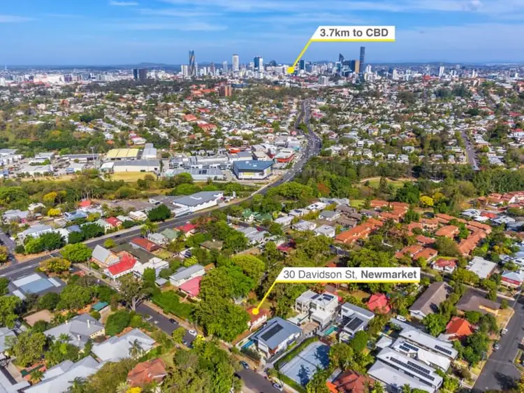 Second view of Homely house listing, 30 Davidson Street, Newmarket QLD 4051
