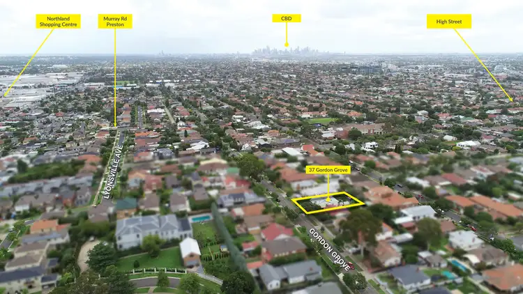 Third view of Homely house listing, 37 Gordon Grove, Preston VIC 3072