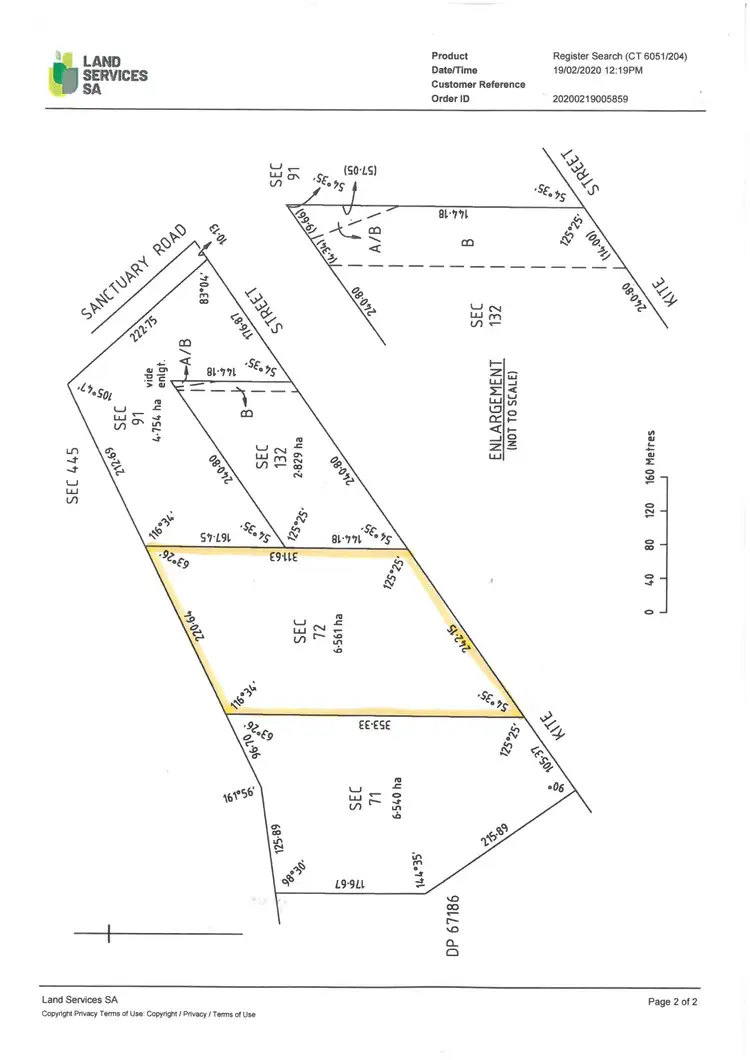 Second view of Homely land listing, Section 72 Kite Street, Renmark SA 5341