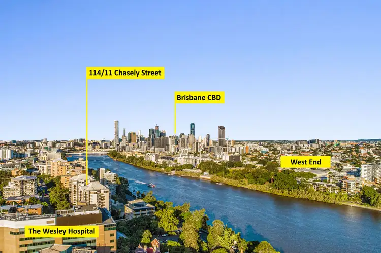Second view of Homely apartment listing, 114/11 Chasely Street, Auchenflower QLD 4066