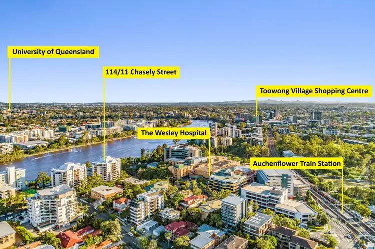 Third view of Homely apartment listing, 114/11 Chasely Street, Auchenflower QLD 4066