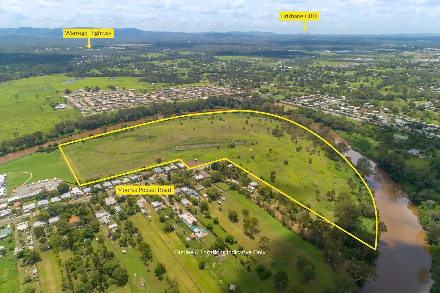 Main view of Homely rural property listing, 166 Moores Pocket Road, Moores Pocket QLD 4305