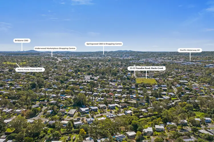 Third view of Homely land listing, 53-57 PARADISE Road, Slacks Creek QLD 4127