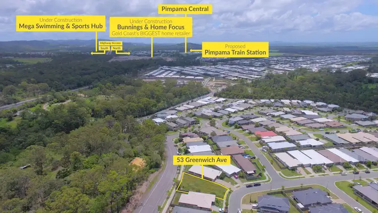 Third view of Homely land listing, 53 Greenwich Avenue, Pimpama QLD 4209