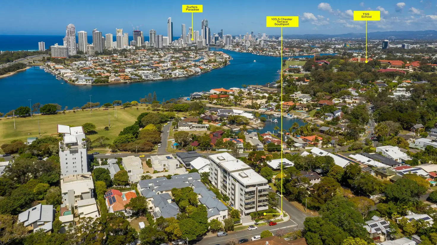 Main view of Homely apartment listing, 103/5 Chester Terrace, Southport QLD 4215