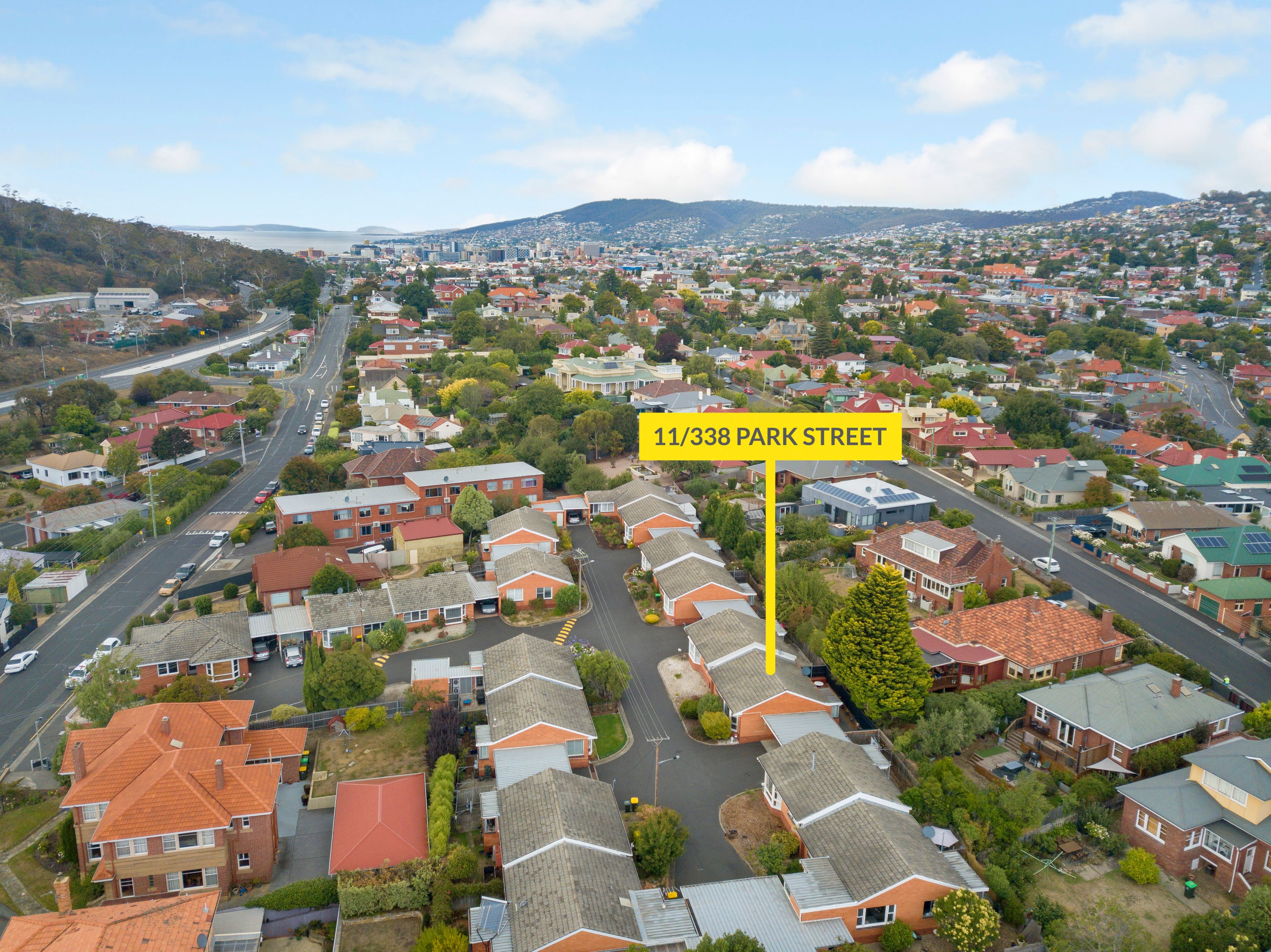 Main view of Homely unit listing, 11/338 Park Street, New Town TAS 7008