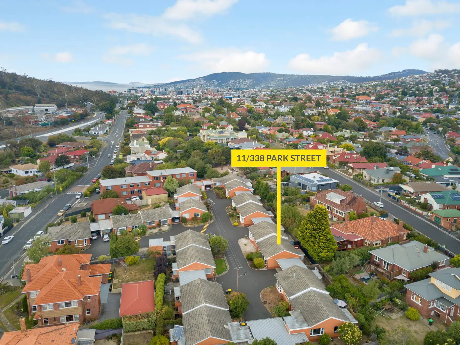 Main view of Homely unit listing, 11/338 Park Street, New Town TAS 7008