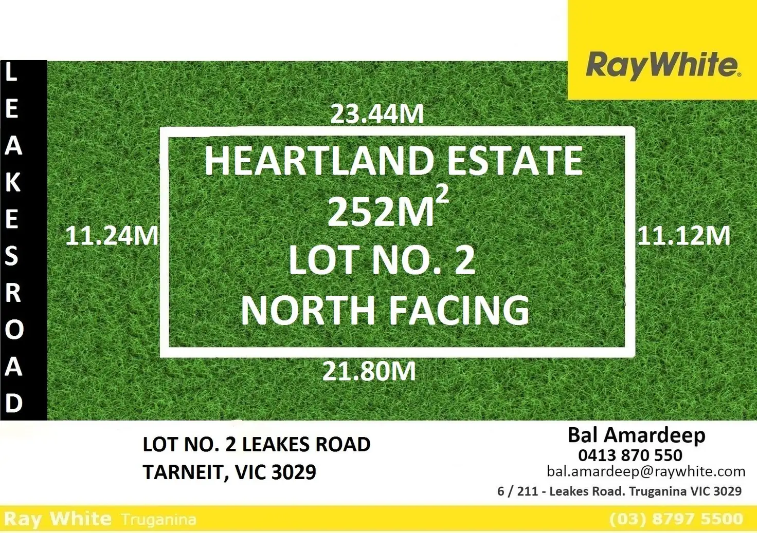 Main view of Homely land listing, Lot 2 Leakes Road, Tarneit VIC 3029