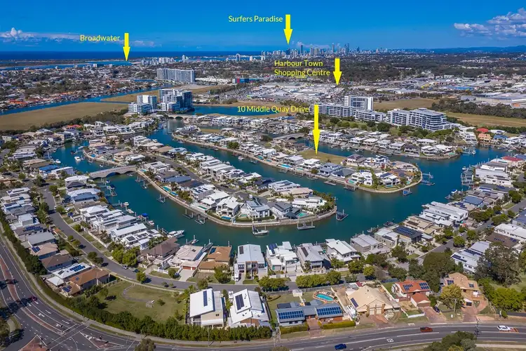 Second view of Homely land listing, 10 Middle Quay Drive, Biggera Waters QLD 4216