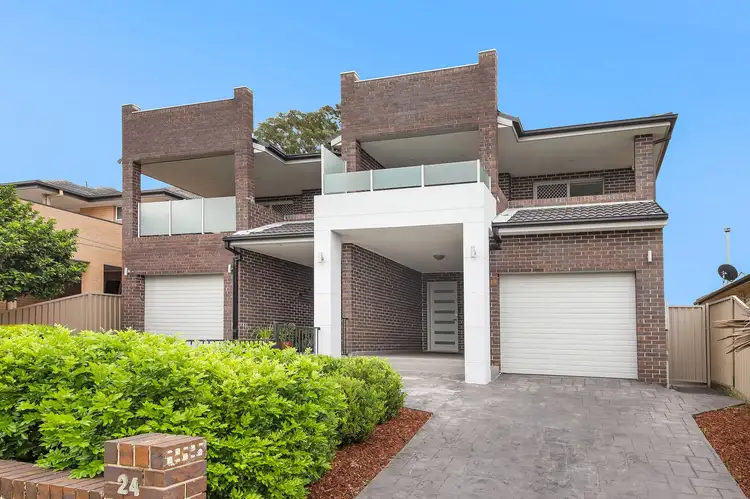 Main view of Homely semi-detached listing, 24 Cowl Street, Greenacre NSW 2190